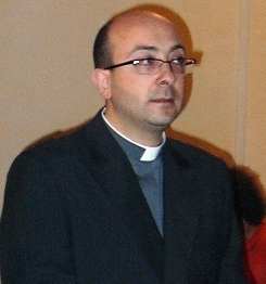 Don Enrico Trombino Parroco di Cerisano